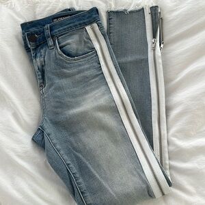 Blank NYC Skinny Jeans with Side Zippers